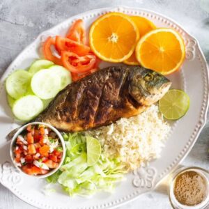 Mojarra frita
