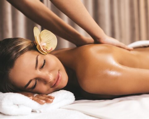 Geschaeftsreise Massage