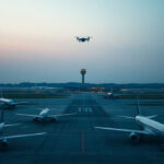 Drohnen Münchner Flughafen