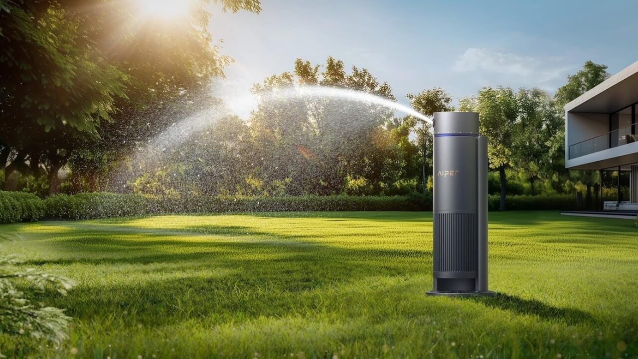 automatische Sprinkleranlage Garten