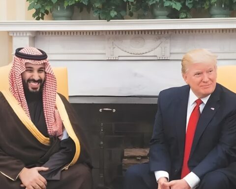 trump mbs treffen