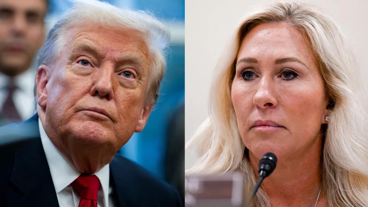 greene ruecktritt trump