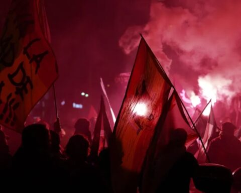 rechtsextreme-madrid-marsch