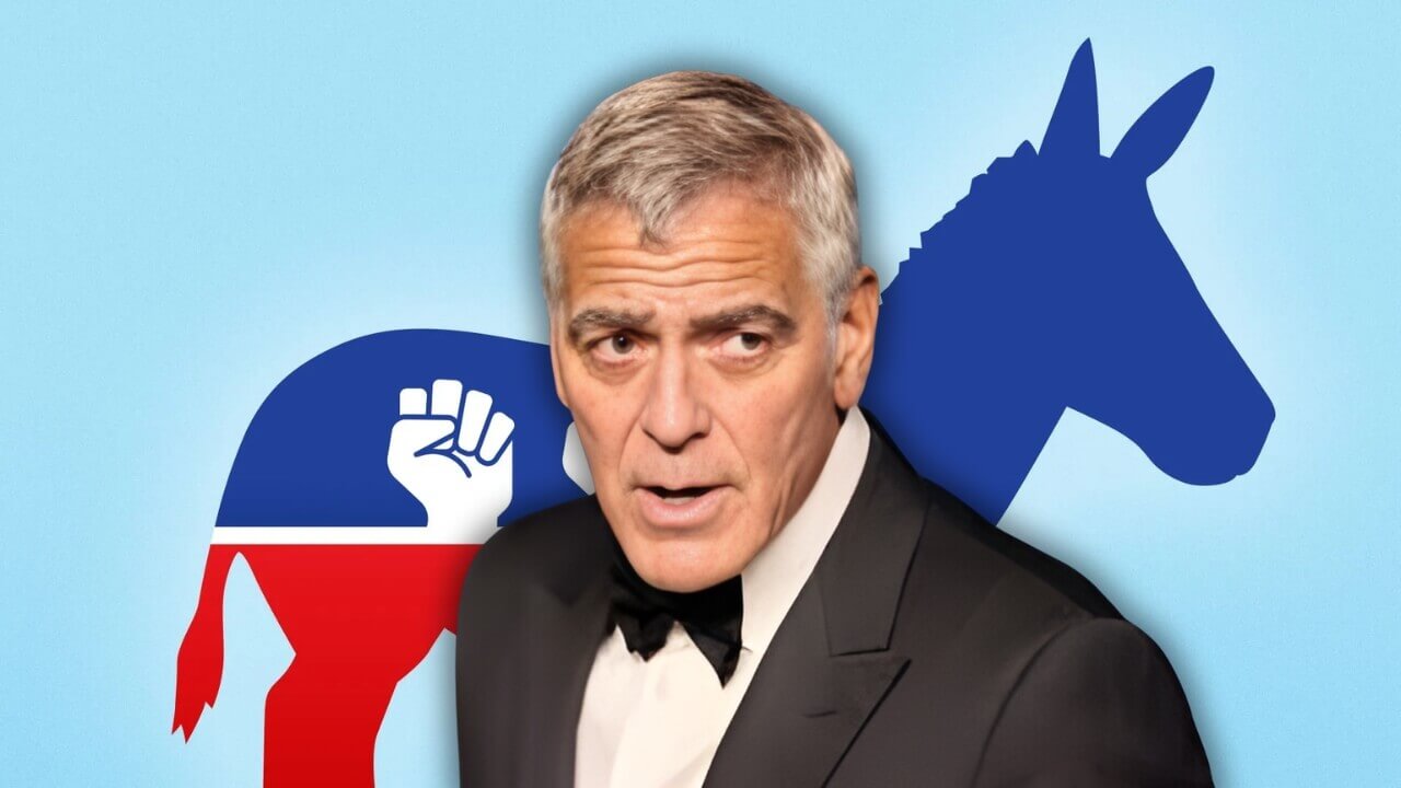 clooney kritisiert harris