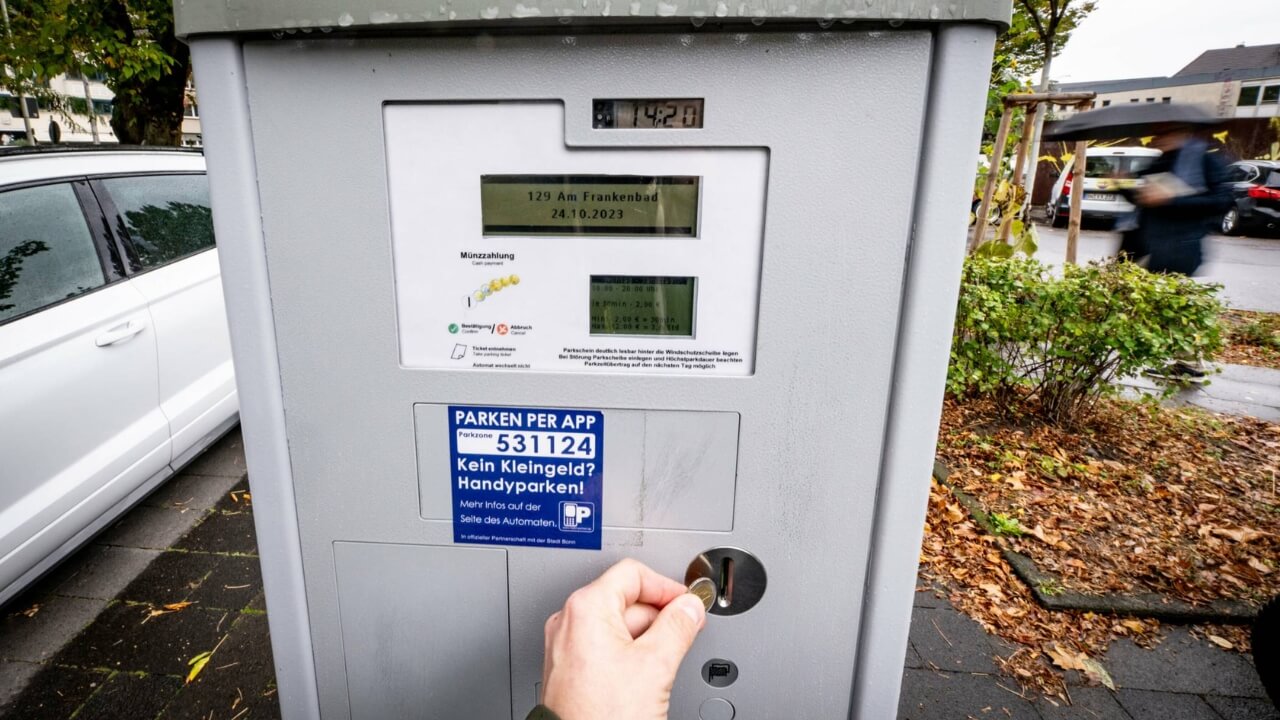 Kempten Münzdiebstahl Parkautomaten