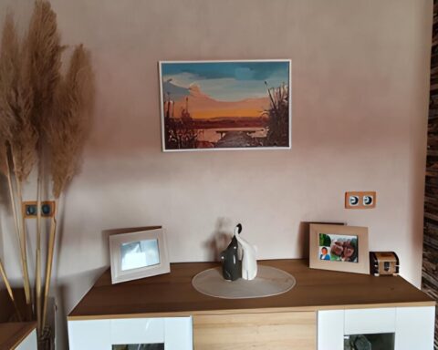 malen nach zahlen eigenes foto