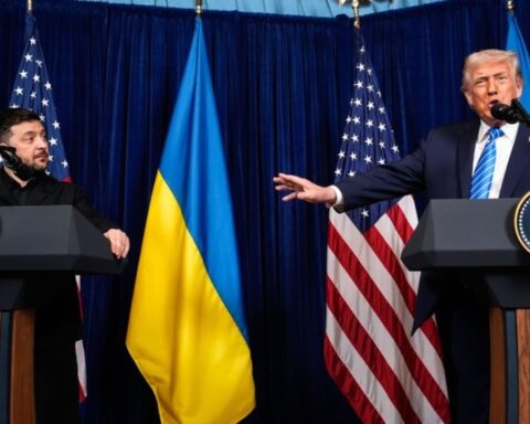 Trump Selenskyj Schmunzeln