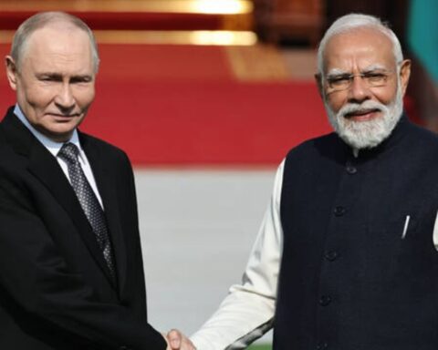 putin modi indien
