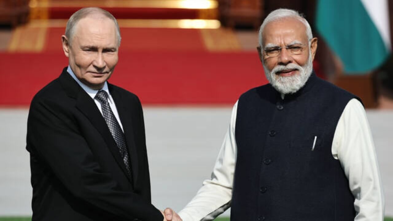 putin modi indien