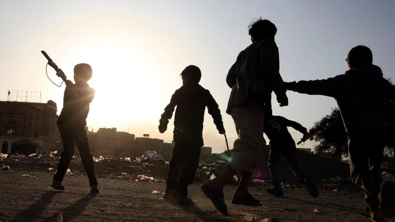 kinder kriegsgebiete konflikt