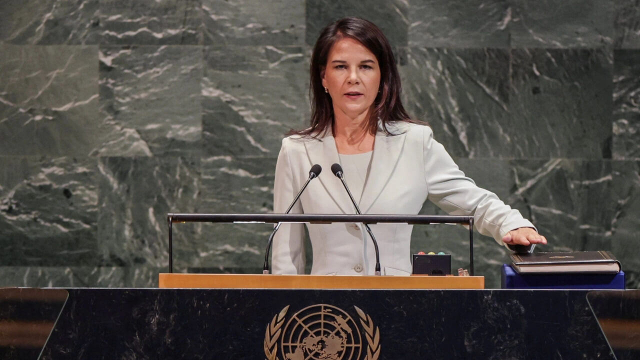 Baerbock UN Nadelstiche