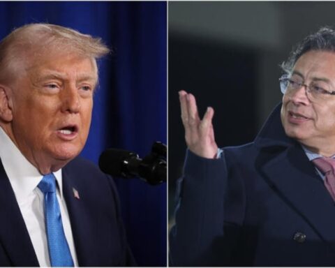 trump kolumbien treffen