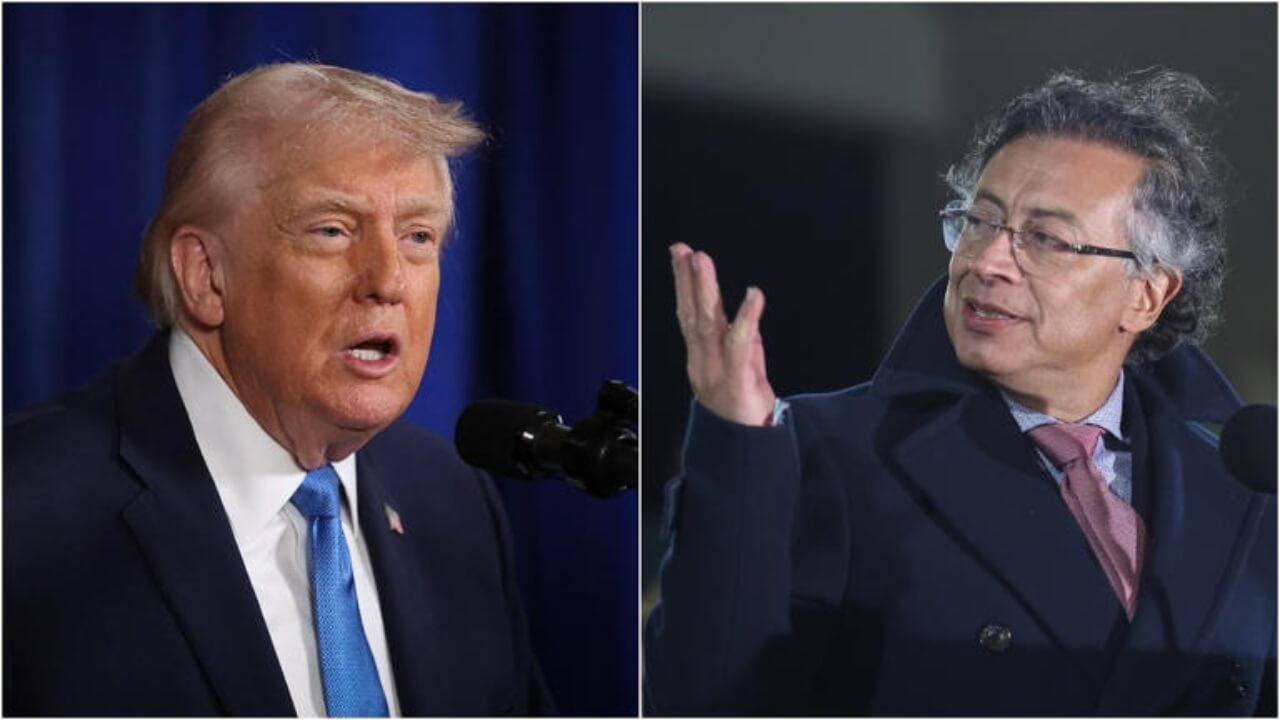 trump kolumbien treffen