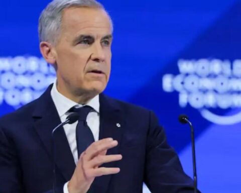 Carney Davos Trump Dementi