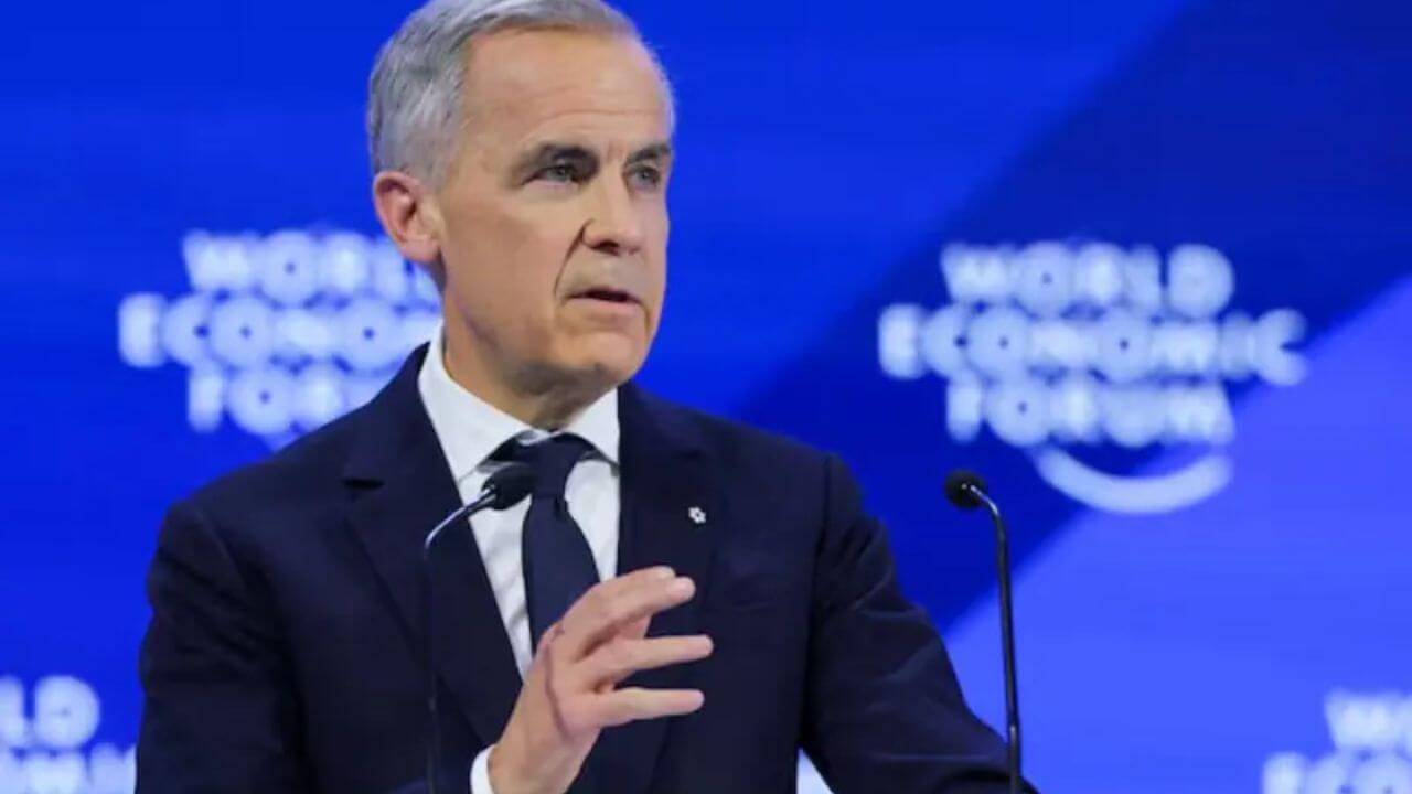Carney Davos Trump Dementi