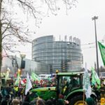 Bauern Mercosur Protest Straßburg