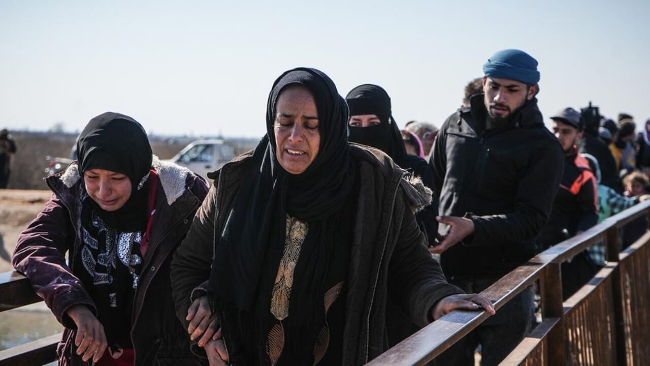 syrien-aleppo-offensive-flucht