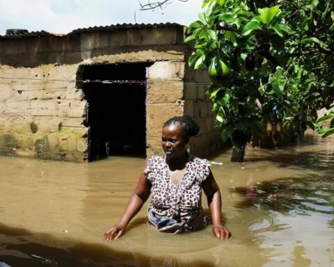 Afrika Überschwemmungen Tote Evakuierungen.