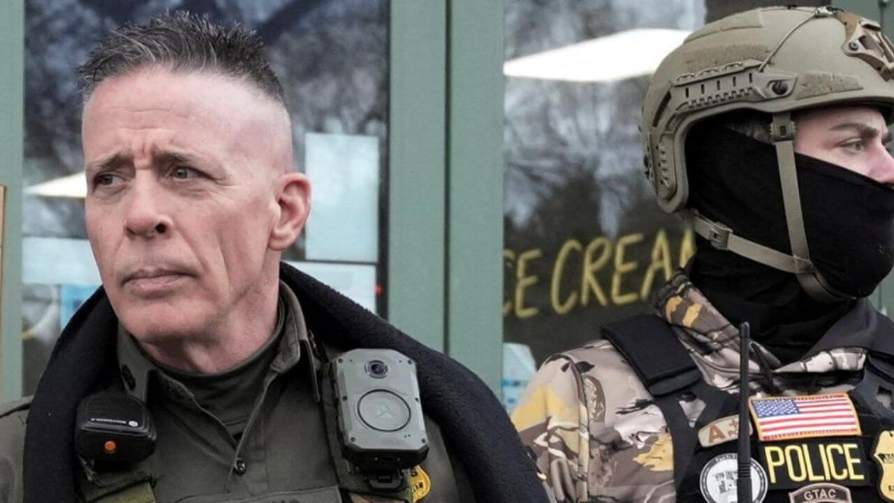 Bundesbeamte Verlassen Minneapolis