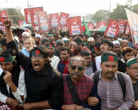 Bangladesch Jugend Anti-Indien