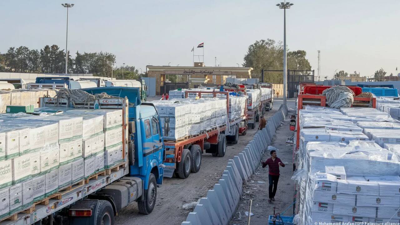 Rafah Gaza Wiedereroeffnung