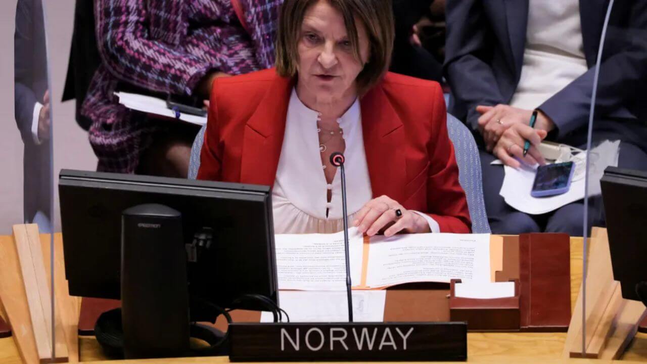 Norwegen Diplomatin Rücktritt