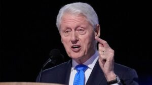 Bill Clinton Epsteins Verbrechen Leugnung