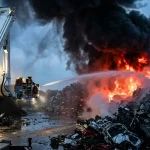 brand-schrottplatz-leer-rauch
