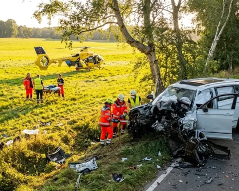 unfall-b213-fahrer-lebensgefaehrlich